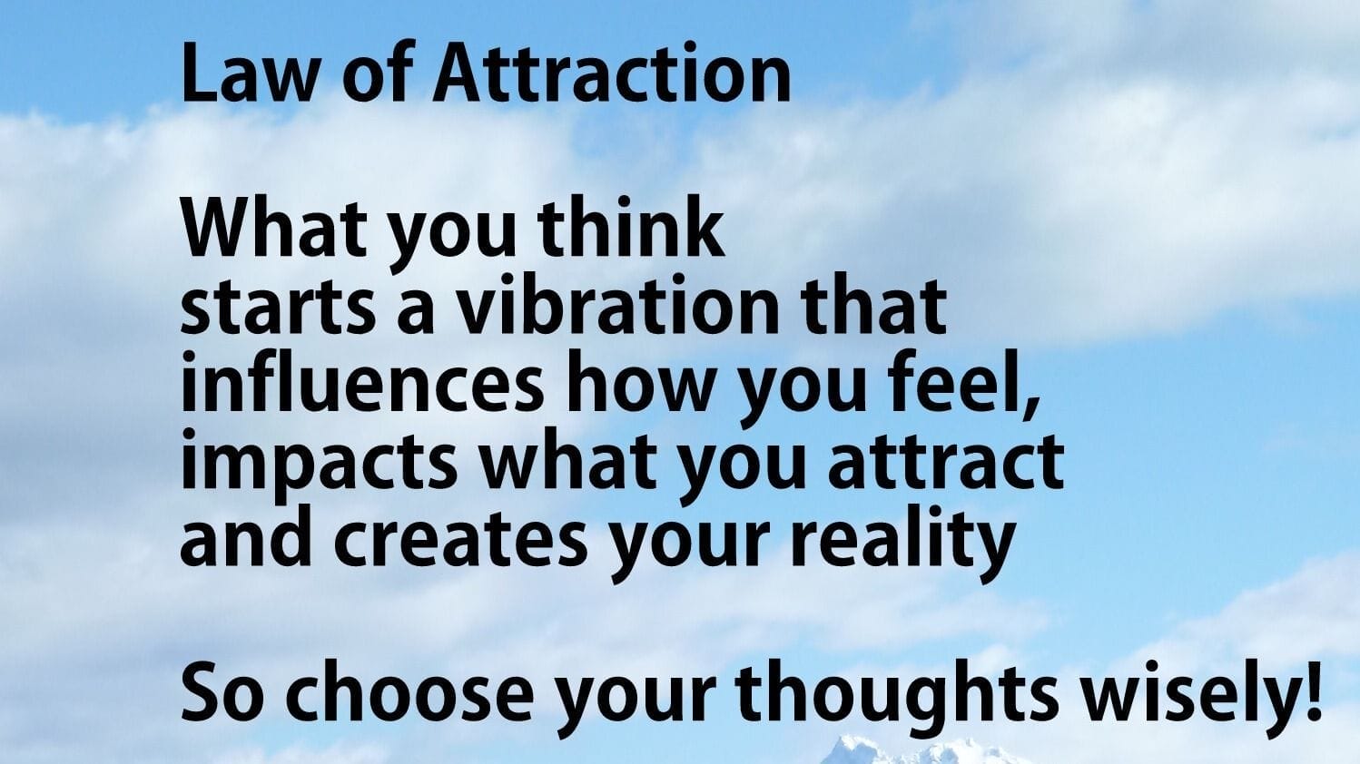 law of attraction