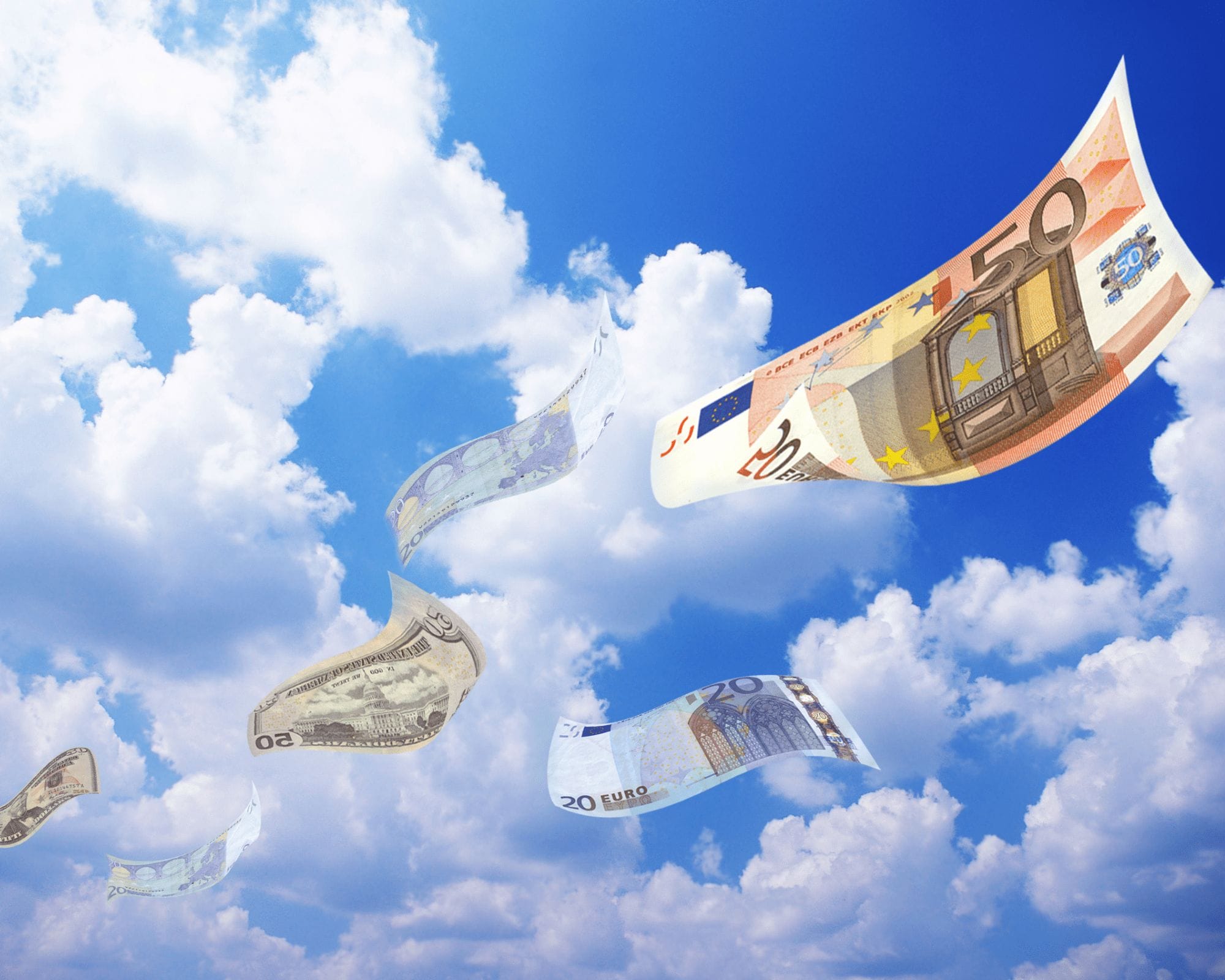 money from sky