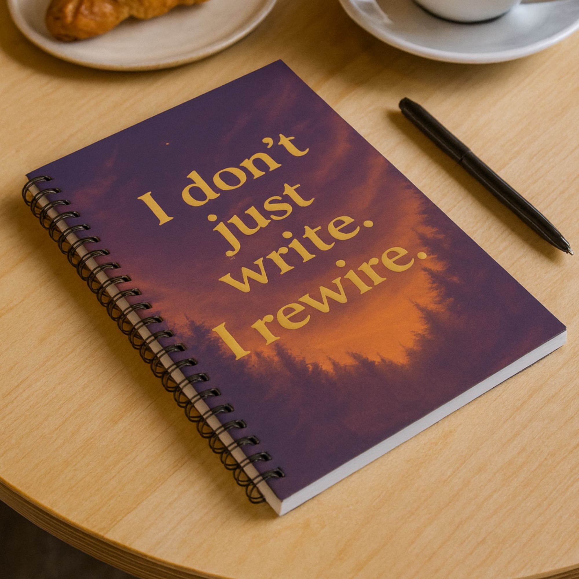I Don't Just Write. I Rewire. - Blank Journal - Psychic Gifts by C Psychic Readings